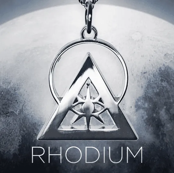illuminati-silver-talisman Silver Rhodium Talisman