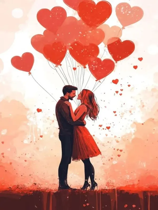 lovely-romantic-couple-heart-balloons-love-theme-bright-watercolor-illustration Love Ritual Kit